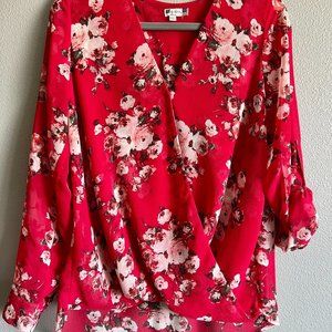 Kut from the Kloth Floral blouse